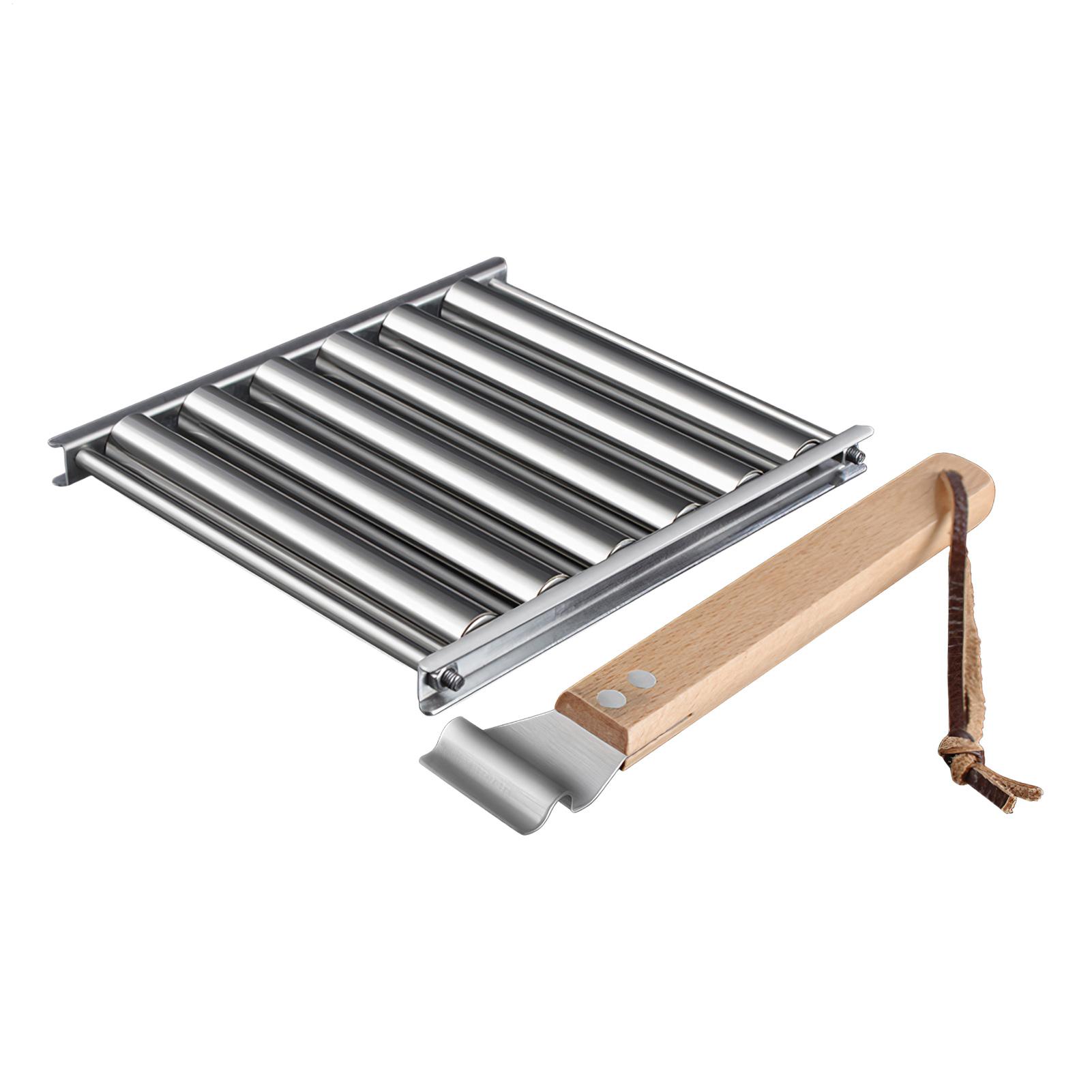 Sausage Roller Rack Stainless Steel Food Grade Rack Hot Dog Sausage Grill Roller for Outdoor Garden Yard Picnic Camping Party China Mainland
Sausage Roller Rack Stainless Steel Food Grade Rack Hot Dog Sausage Grill Roller for Outdoor Garden Yard Picnic Camping Party China Mainland