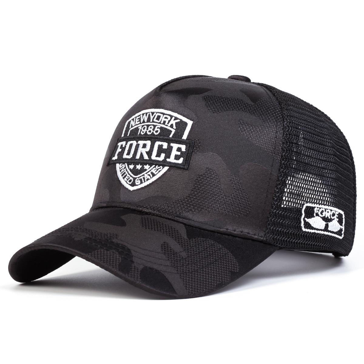 Унісекс Бейсболки з вишивкою FORCE Камуфляжні Весна Осінь Регульовані Повсякденні Капелюхи Захист від Сонця чорний білий колір
Унісекс Бейсболки з вишивкою FORCE Камуфляжні Весна Осінь Регульовані Повсякденні Капелюхи Захист від Сонця чорний білий колір