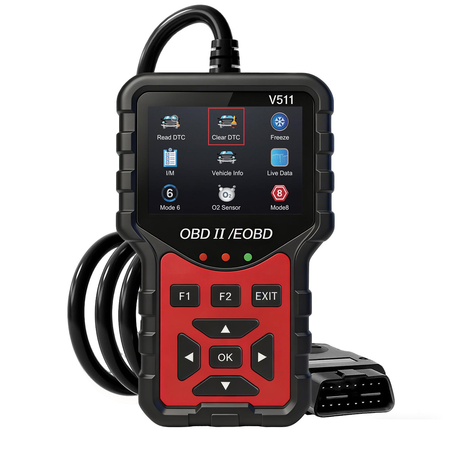 2025 New Model, Supports 8 Languages, Professional Obd2 Car Diagnostic Tool, Direct Sales from the Manufacturer, V511 Professional Code Reader and червоний
2025 New Model, Supports 8 Languages, Professional Obd2 Car Diagnostic Tool, Direct Sales from the Manufacturer, V511 Professional Code Reader and червоний