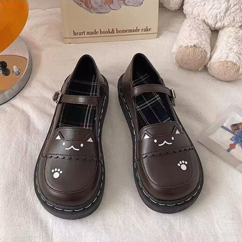 Spring summer flat bottom versatile cute kitten women s single shoe round toe low cut simple comfortable casual shoes 40 коричневий
Spring summer flat bottom versatile cute kitten women s single shoe round toe low cut simple comfortable casual shoes 40 коричневий