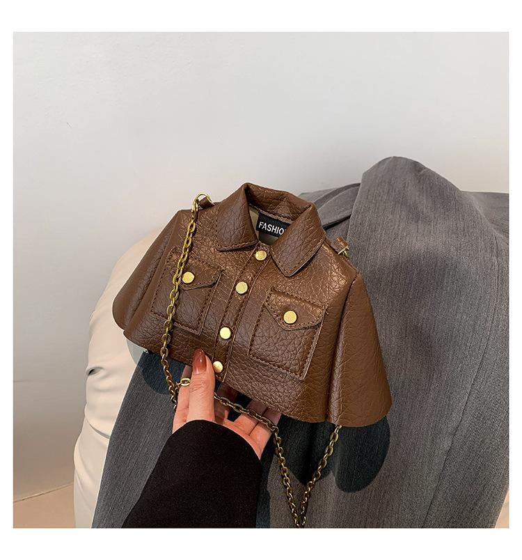 Women Bag Clothes Shape Rivet Shoulder Bag Fashion Crossbody Small Square Bag Pu Leather Handbag
Women Bag Clothes Shape Rivet Shoulder Bag Fashion Crossbody Small Square Bag Pu Leather Handbag