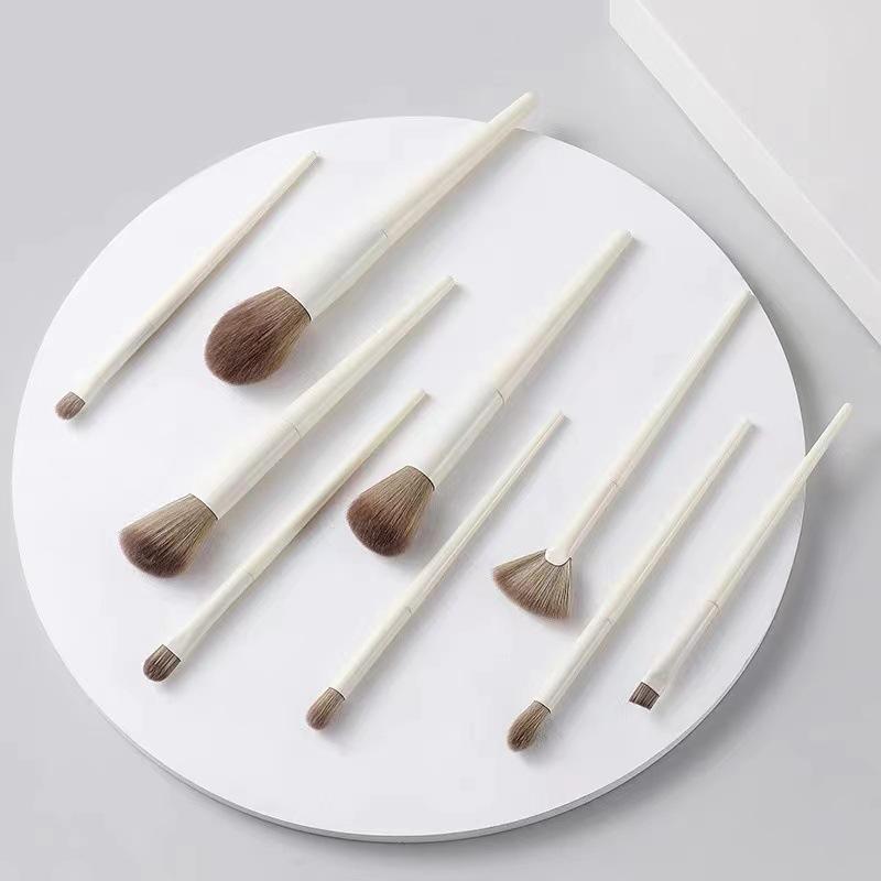 10PCS Makeup Brush Set Ultra Soft Powder Makeup Tools Beginner Point Blush Brush Concealer Brush Knife Edge Eyeliner Brus
10PCS Makeup Brush Set Ultra Soft Powder Makeup Tools Beginner Point Blush Brush Concealer Brush Knife Edge Eyeliner Brus