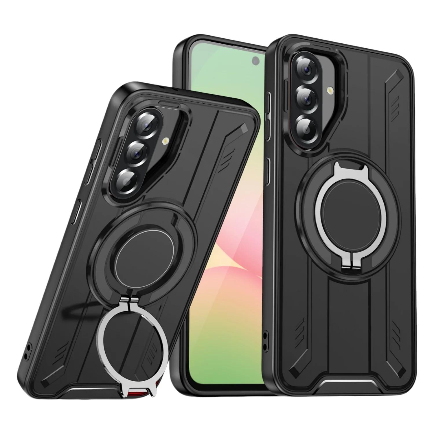 Shockproof Ring Stand Hard Strong Case for Samsung Galaxy S25 Plus Edge S24 Ultra S23 FE Plus Galaxy S23 FE чорний
Shockproof Ring Stand Hard Strong Case for Samsung Galaxy S25 Plus Edge S24 Ultra S23 FE Plus Galaxy S23 FE чорний