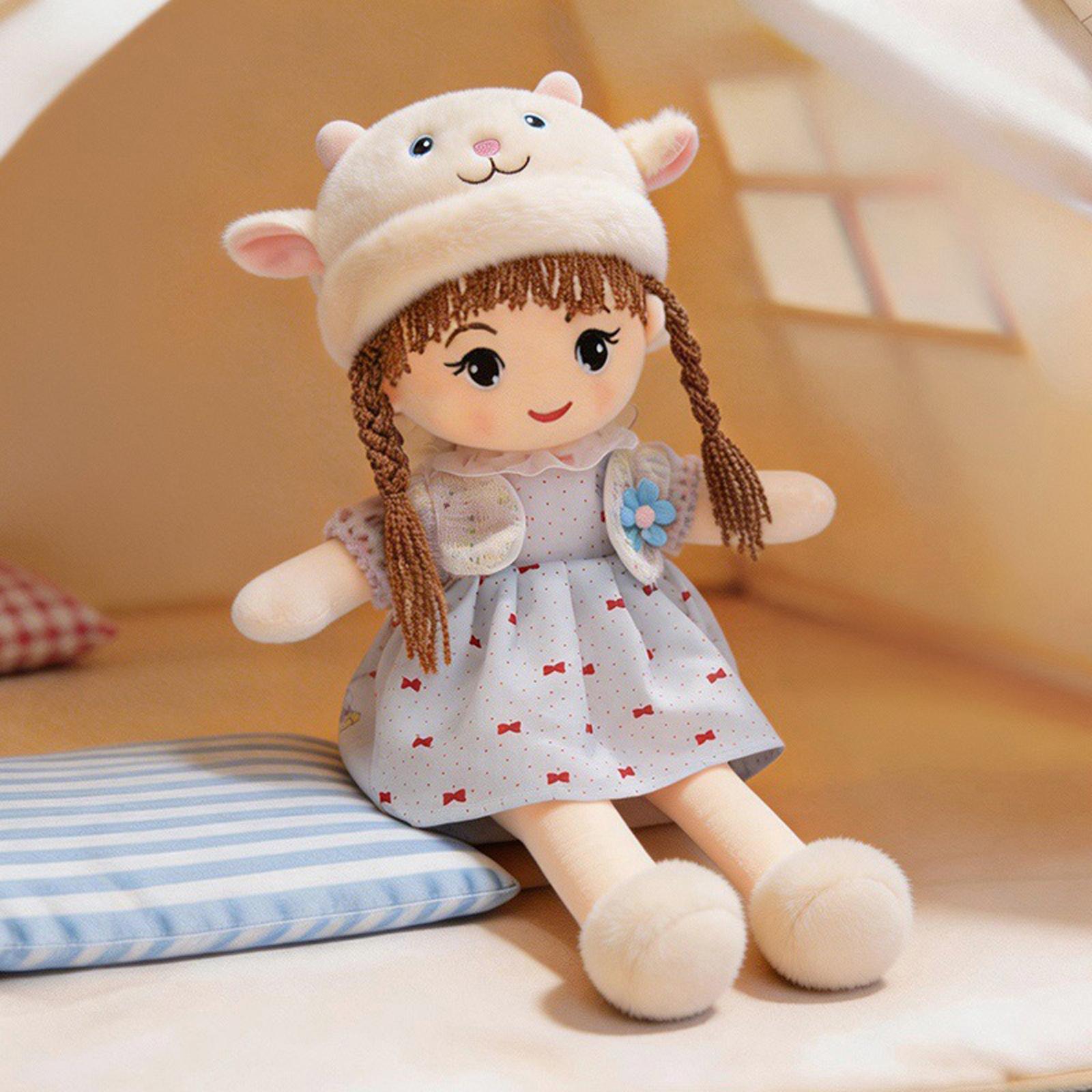Plush Stuffed Doll 45cm Soft Fabric Material Cute Design with Braided Hair and Printed Dress Suitable for Children Gift or Collection One Size
Plush Stuffed Doll 45cm Soft Fabric Material Cute Design with Braided Hair and Printed Dress Suitable for Children Gift or Collection One Size