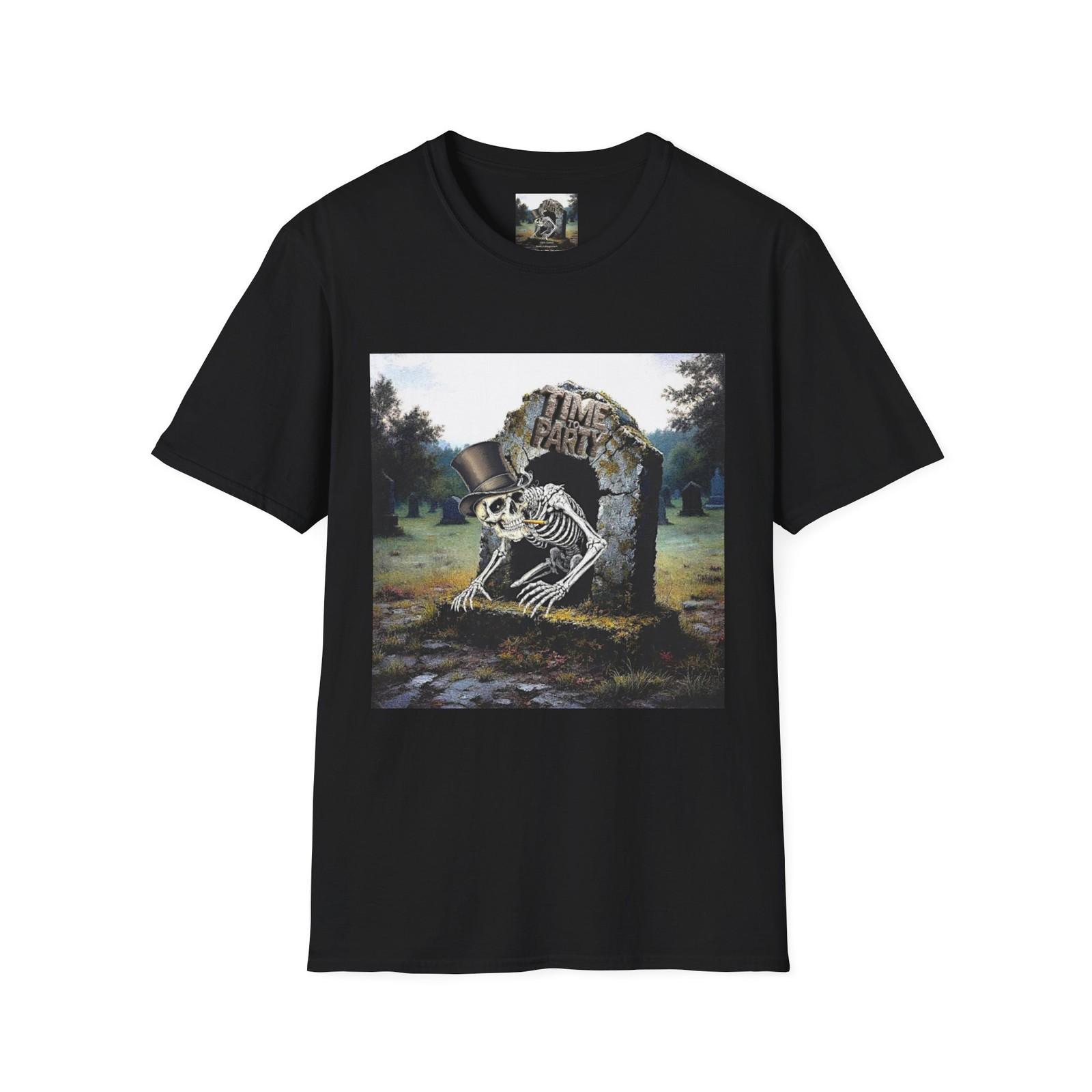 Time To Party Top Hat Skeleton Graveyard T-Shirt | Vintage Halloween Skull 5XL різнокольоровий
Time To Party Top Hat Skeleton Graveyard T-Shirt | Vintage Halloween Skull 5XL різнокольоровий