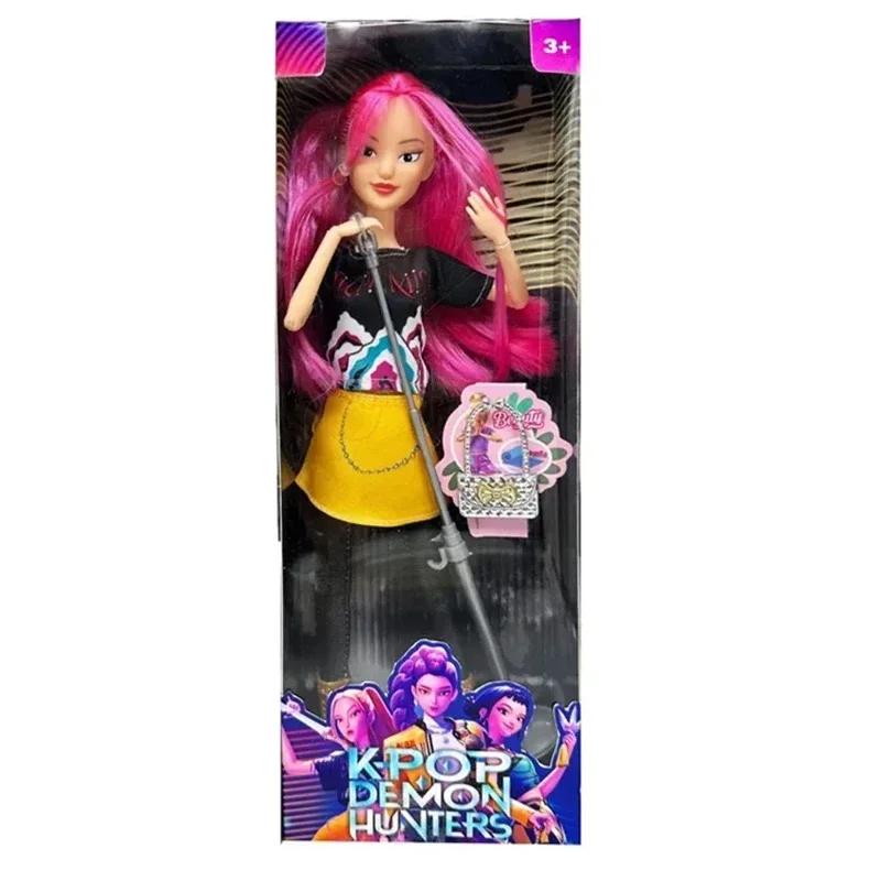 Kpop Demon Hunters Live-Action Figure Toy Set Theme Song Colorful Lights Action Figures Fans And with for Poseable Articulated Scale Detailed Movable
Kpop Demon Hunters Live-Action Figure Toy Set Theme Song Colorful Lights Action Figures Fans And with for Poseable Articulated Scale Detailed Movable