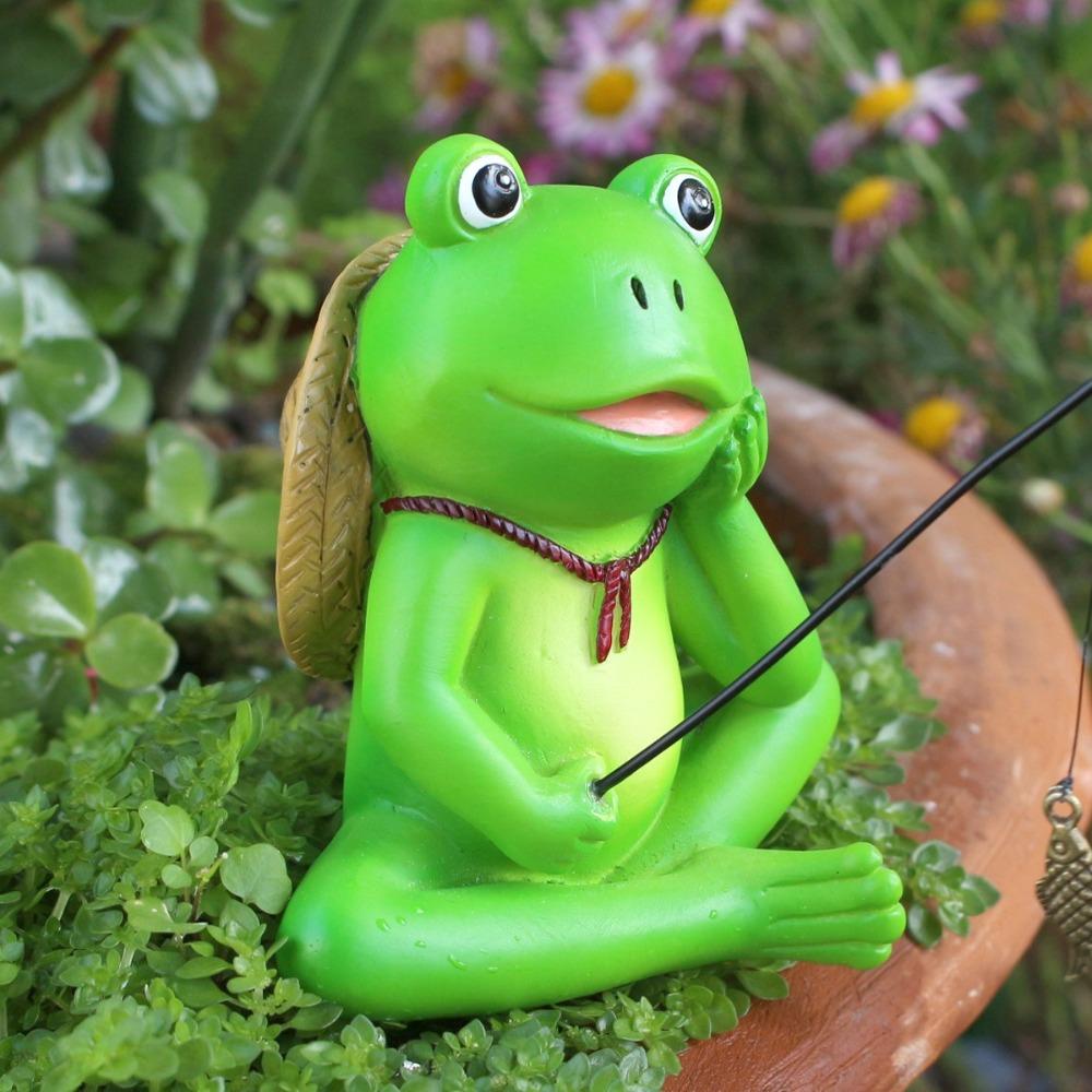 Cartoon Mini Frog Sculpture Resin Crafts Planter Frog Statue Fairy Garden Decor зелений
Cartoon Mini Frog Sculpture Resin Crafts Planter Frog Statue Fairy Garden Decor зелений