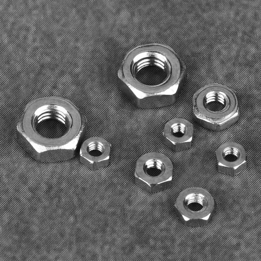 140pcs M1 M1.2 M1.4 M1.6 M2 M2.5 M3 Thread Stainless Steel Hex Hexagonal Nuts
140pcs M1 M1.2 M1.4 M1.6 M2 M2.5 M3 Thread Stainless Steel Hex Hexagonal Nuts