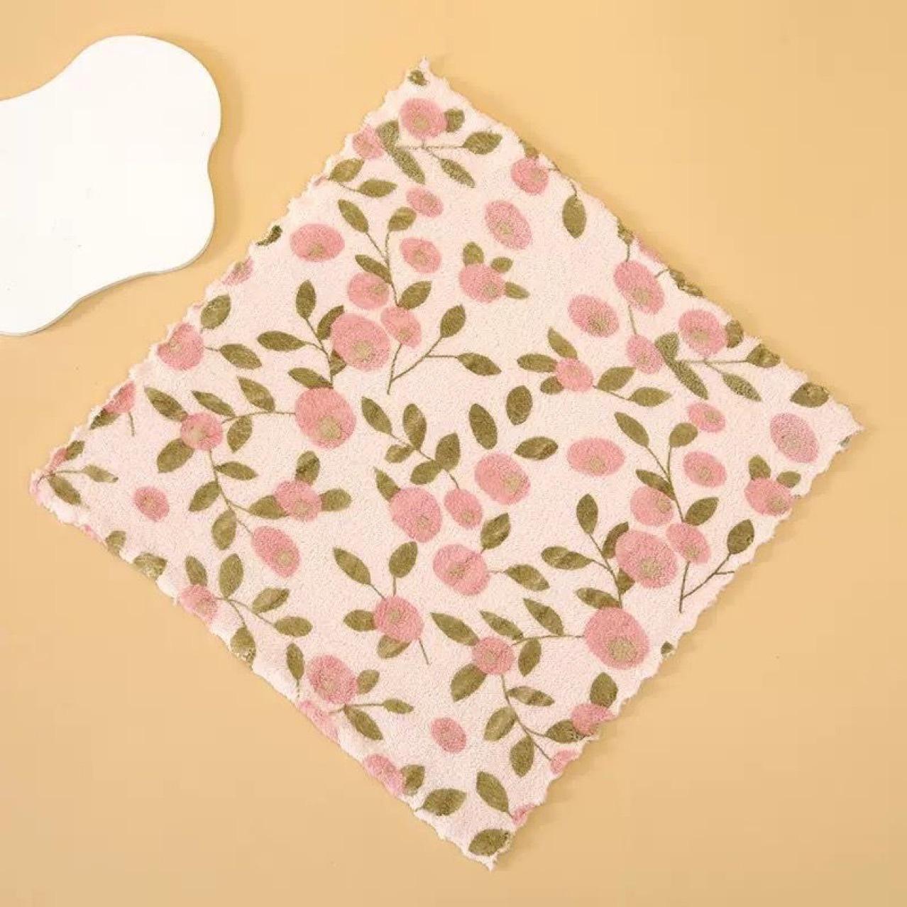 High Absorbency Quick-Dry Cleaning Towels, Soft Multi-Purpose Kitchen, Bathroom, Glass, Car & Wipes - Pink & Golden Coral Pattern
High Absorbency Quick-Dry Cleaning Towels, Soft Multi-Purpose Kitchen, Bathroom, Glass, Car & Wipes - Pink & Golden Coral Pattern