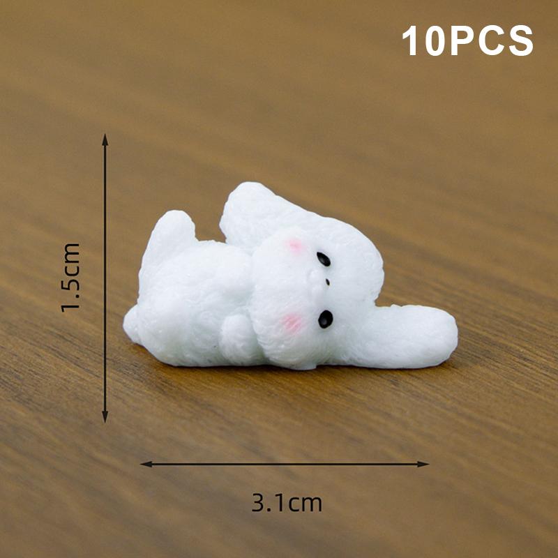 10Pcs Cute Animal Decoration Mini Bunny Miniature Ornament Resin Rabbit Figurine For Diy Craft Accessories A1
10Pcs Cute Animal Decoration Mini Bunny Miniature Ornament Resin Rabbit Figurine For Diy Craft Accessories A1