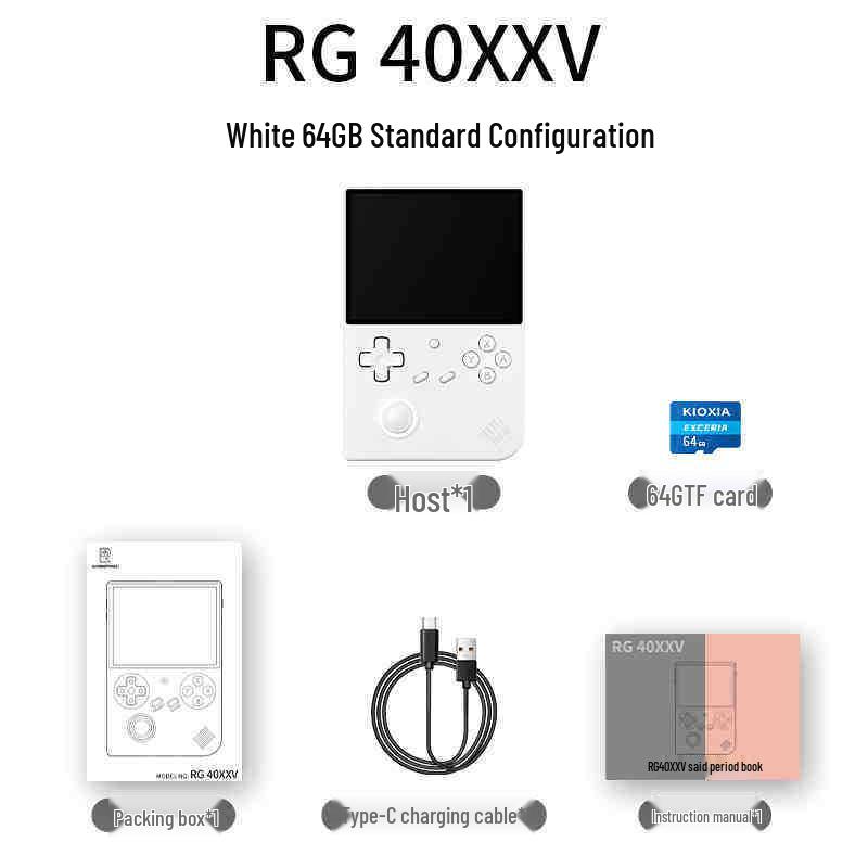 Ambernic RG40XXV Vertical Arcade Handheld: Open Source, PSP-Compatible, Two-Player Retro Game Console with TV Connectivity.
Ambernic RG40XXV Vertical Arcade Handheld: Open Source, PSP-Compatible, Two-Player Retro Game Console with TV Connectivity.