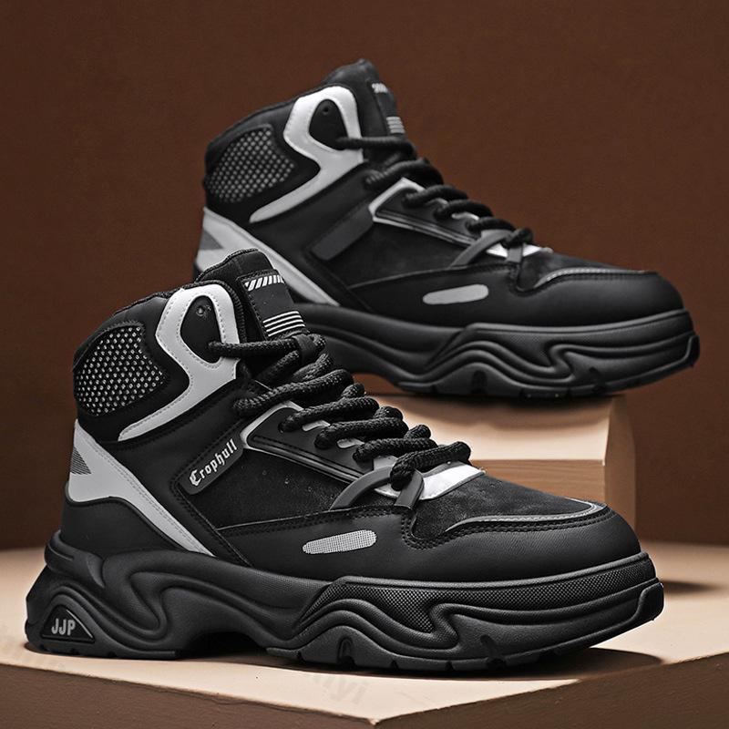 2026 New Autumn High Top Casual Thick Soled Sports Shoes for Men Fashi Versatile Comfortable N Slip Niche Chunky Short Boots 44 чорний
2026 New Autumn High Top Casual Thick Soled Sports Shoes for Men Fashi Versatile Comfortable N Slip Niche Chunky Short Boots 44 чорний