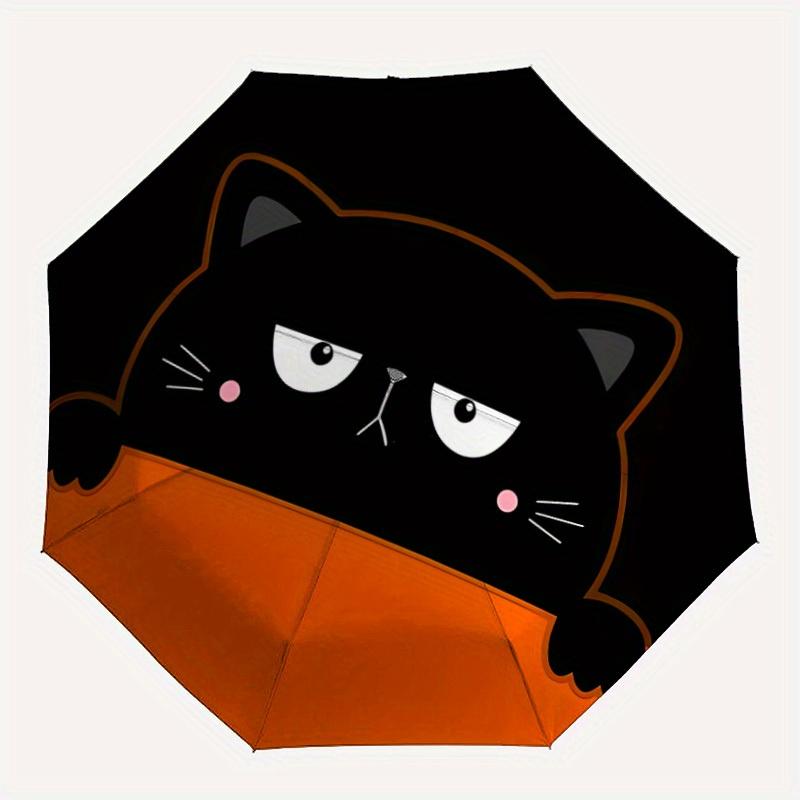 1pc Cat Halloween Automatic Open/Close Umbrella Sturdy Iron Frame, Compact Travel Umbrella - Perfect Gift for Women, Men, Birthdays046
1pc Cat Halloween Automatic Open/Close Umbrella Sturdy Iron Frame, Compact Travel Umbrella - Perfect Gift for Women, Men, Birthdays046