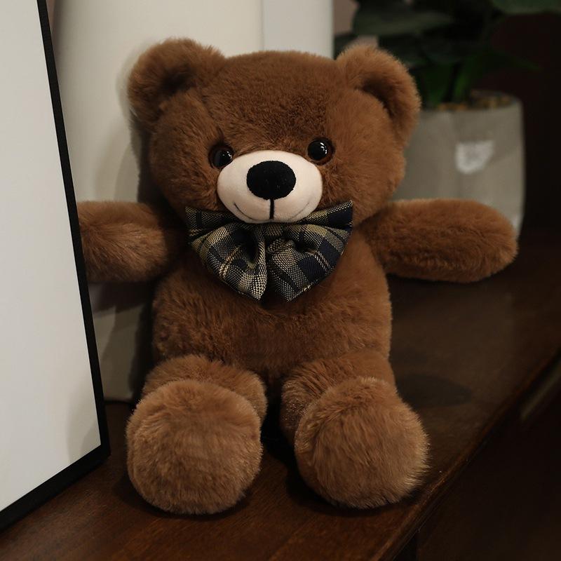 Милий плюшевий ведмедик у краватці-метелику, лялька-ведмедик для обіймів, дитяча заспокійлива лялька-маріонетка 30cm(0.1kg)
Милий плюшевий ведмедик у краватці-метелику, лялька-ведмедик для обіймів, дитяча заспокійлива лялька-маріонетка 30cm(0.1kg)