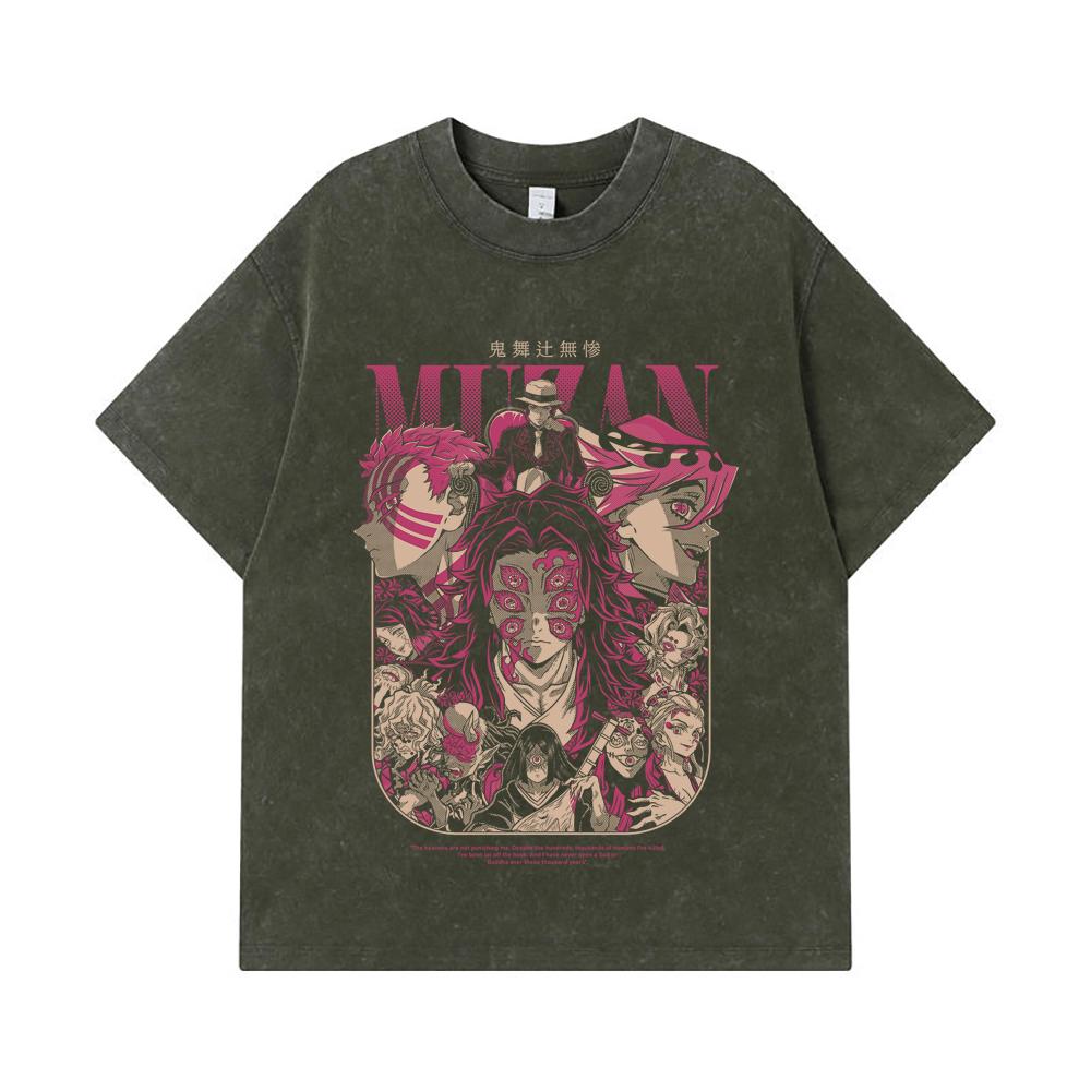 275 GSM Washed T-shirts 100% Cotton Demon Slayer V21 Demons Print Unisex Heavy Cotton T Shirt S армия зеленый
275 GSM Washed T-shirts 100% Cotton Demon Slayer V21 Demons Print Unisex Heavy Cotton T Shirt S армия зеленый