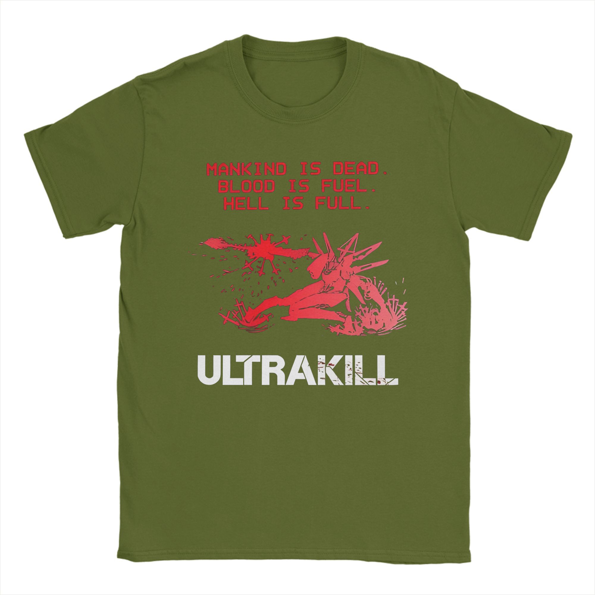 Чоловіча футболка Ultrakill Стрілялка V1 Rock Чиста бавовна мерч Гумористична футболка з коротким рукавом з круглим вирізом Подарункові футболки 4XL
Чоловіча футболка Ultrakill Стрілялка V1 Rock Чиста бавовна мерч Гумористична футболка з коротким рукавом з круглим вирізом Подарункові футболки 4XL