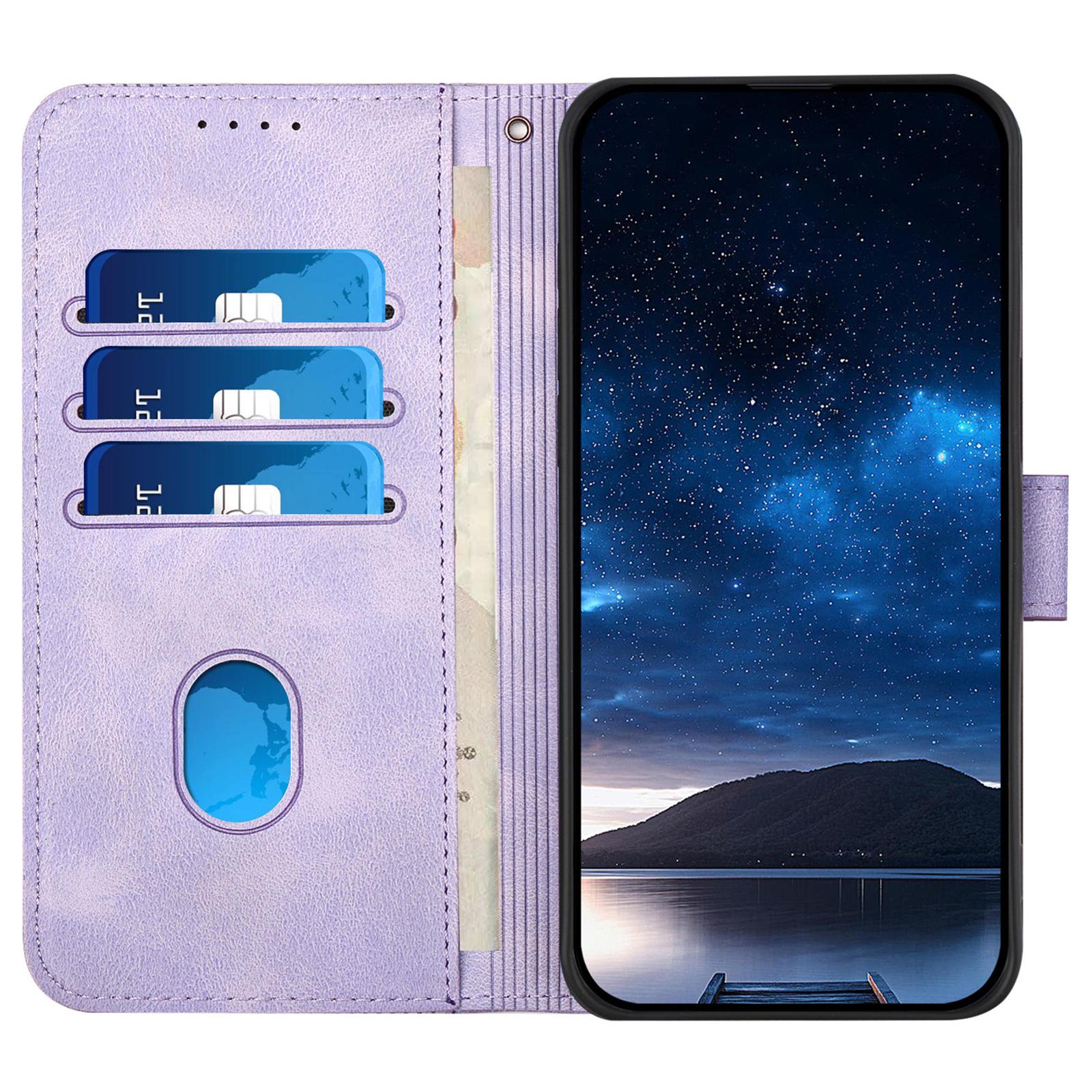 For Xiaomi Redmi Note 13 Pro+ 5G Leather Wallet Case Butterfly Flower Imprinted Phone Cover with Strap Light Purple
For Xiaomi Redmi Note 13 Pro+ 5G Leather Wallet Case Butterfly Flower Imprinted Phone Cover with Strap Light Purple