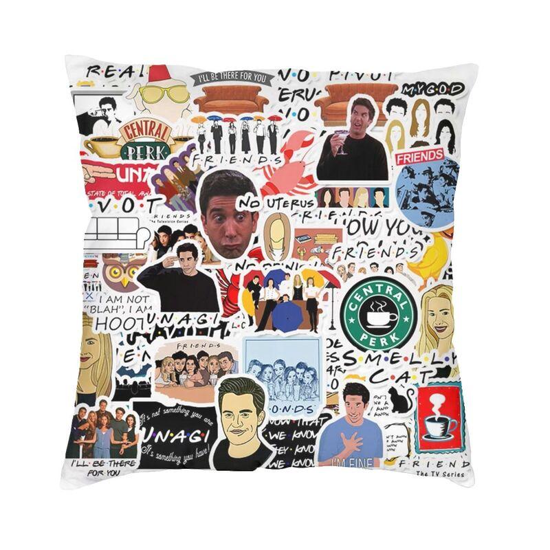 Vintage Friends Symbol Collage Cushion Cover 45x45cm Home Decorative Printing TV Show Throw Pillow for Car Double Side 30x30cm 12x12in
Vintage Friends Symbol Collage Cushion Cover 45x45cm Home Decorative Printing TV Show Throw Pillow for Car Double Side 30x30cm 12x12in