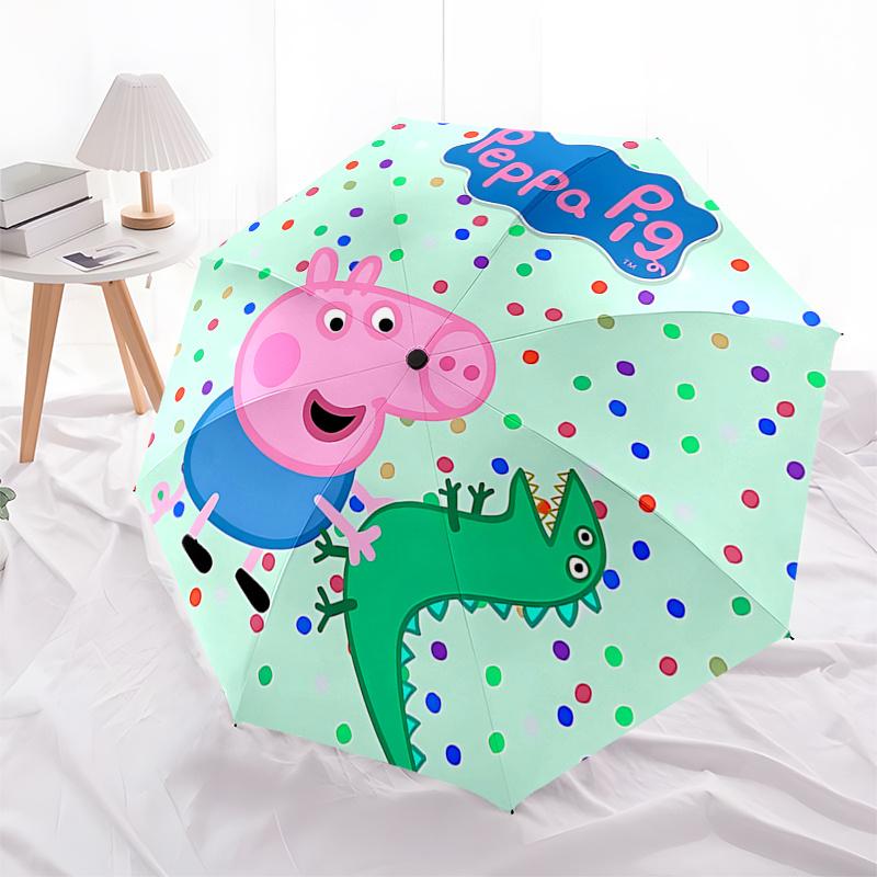 Peppa Pig Automatic Folding Umbrella: Portable 3-Fold Design with Iron Frame, Perfect for Fans and Outdoor Use0104441a
Peppa Pig Automatic Folding Umbrella: Portable 3-Fold Design with Iron Frame, Perfect for Fans and Outdoor Use0104441a