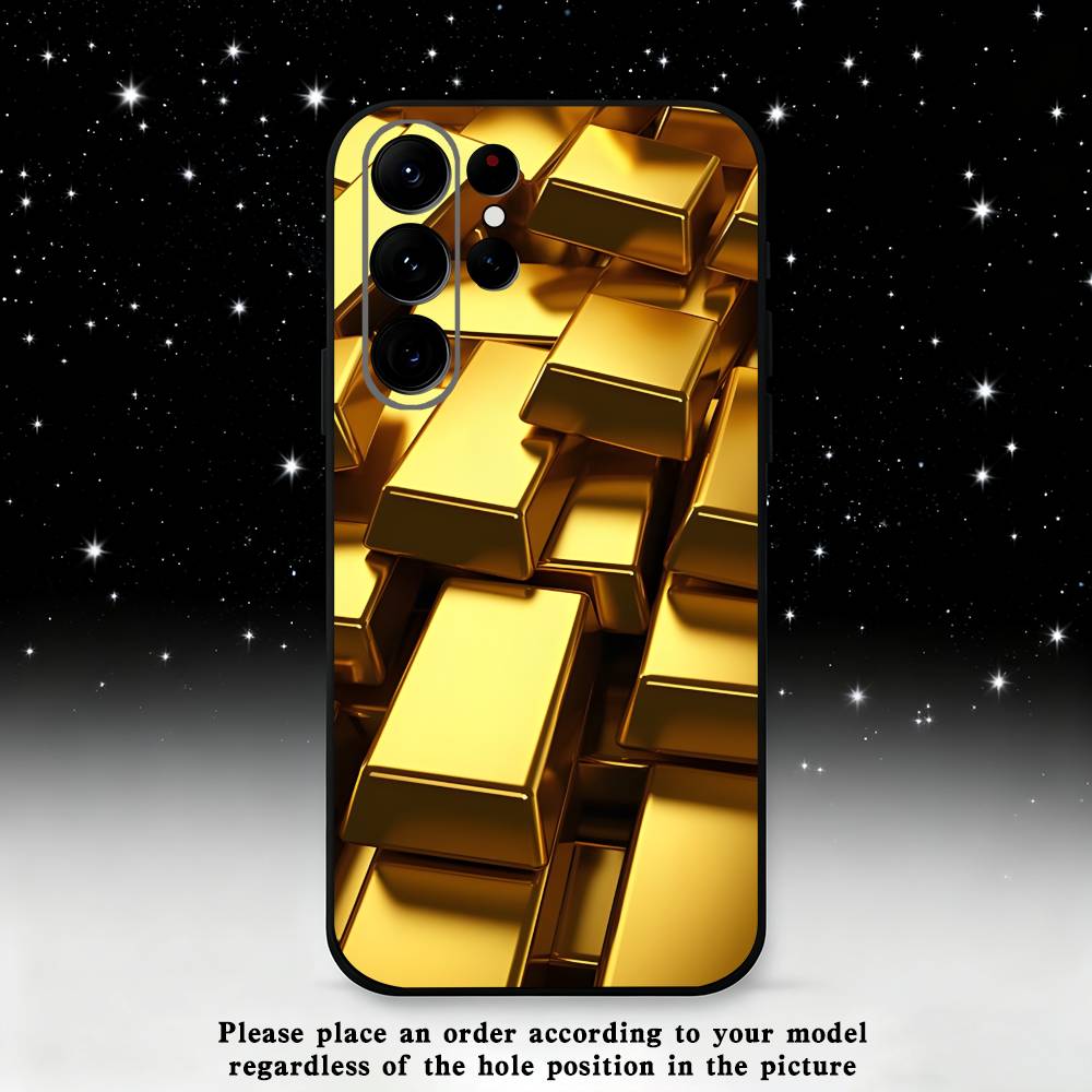 Wealth Art Dazzling Gold Phone Case For Samsung S25,S24,S23,S22,S21,S20,S10,Ultra,Plus,Lite,FE,Soft Silicone Black Cover Samsung S25ULTRA
Wealth Art Dazzling Gold Phone Case For Samsung S25,S24,S23,S22,S21,S20,S10,Ultra,Plus,Lite,FE,Soft Silicone Black Cover Samsung S25ULTRA