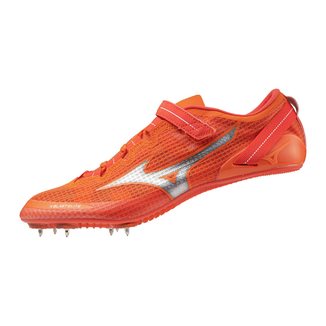 Mizuno Элитные шиповки для легкой атлетики для треков до 2E X-Blast, клубные, легкие, для дистанций, шипы, 800 м, оранжевый/серебристый, 26,5
Mizuno Элитные шиповки для легкой атлетики для треков до 2E X-Blast, клубные, легкие, для дистанций, шипы, 800 м, оранжевый/серебристый, 26,5