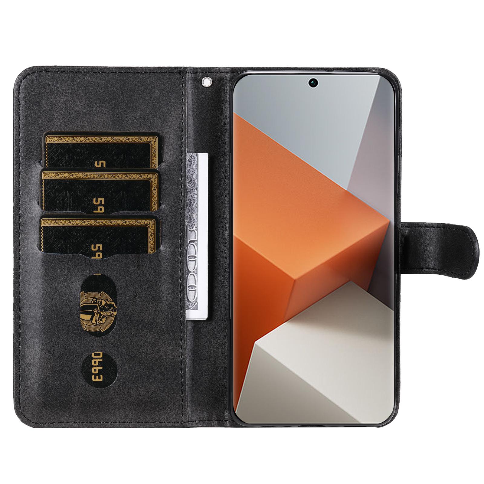For Xiaomi Redmi Note 13 Pro+ 5G Case Stand Calf Texture Leather Cover Zipper Wallet Black
For Xiaomi Redmi Note 13 Pro+ 5G Case Stand Calf Texture Leather Cover Zipper Wallet Black