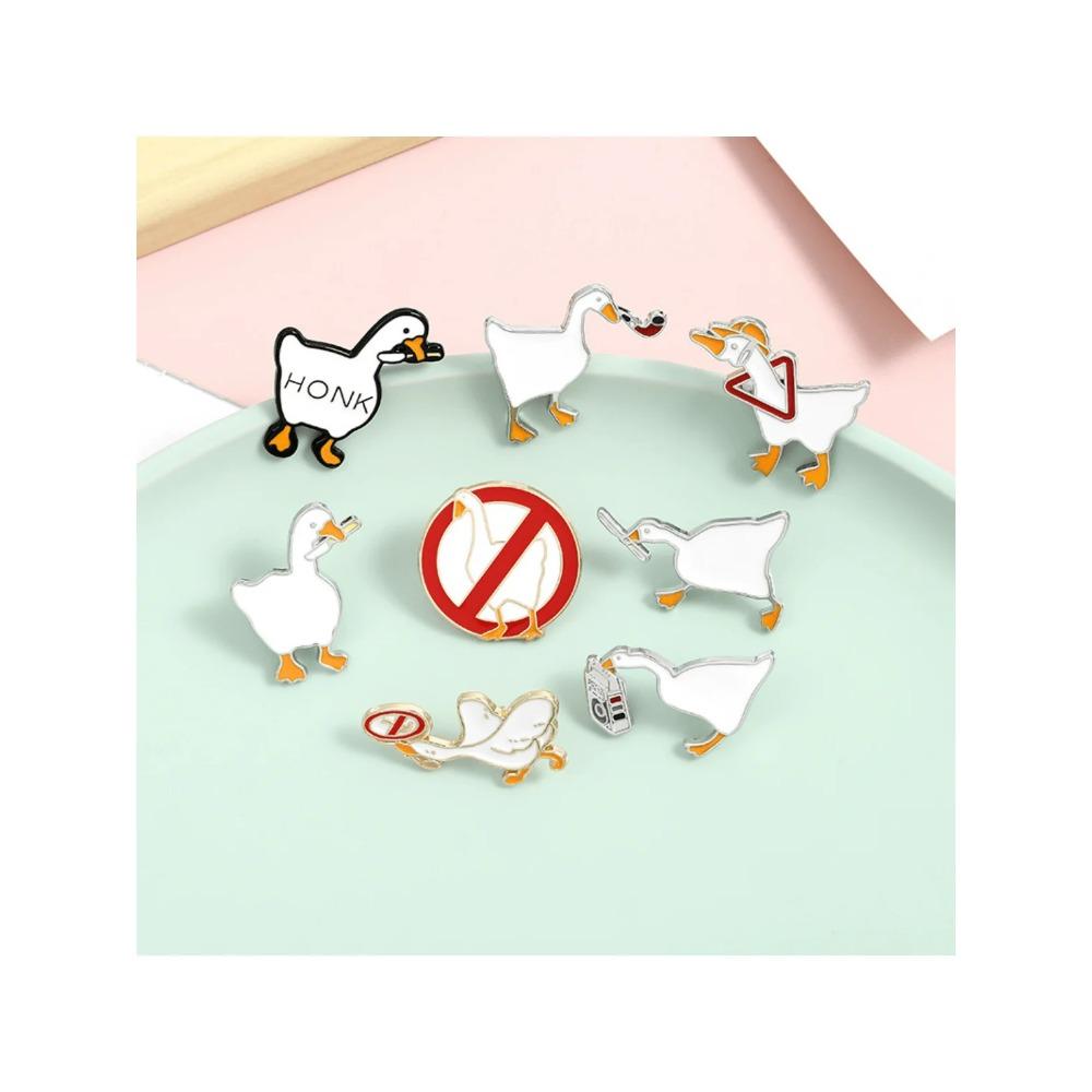 8 pieces of women s cartoon creative duck series design metal badges for daily wear, bags, accessories, and brooches
8 pieces of women s cartoon creative duck series design metal badges for daily wear, bags, accessories, and brooches