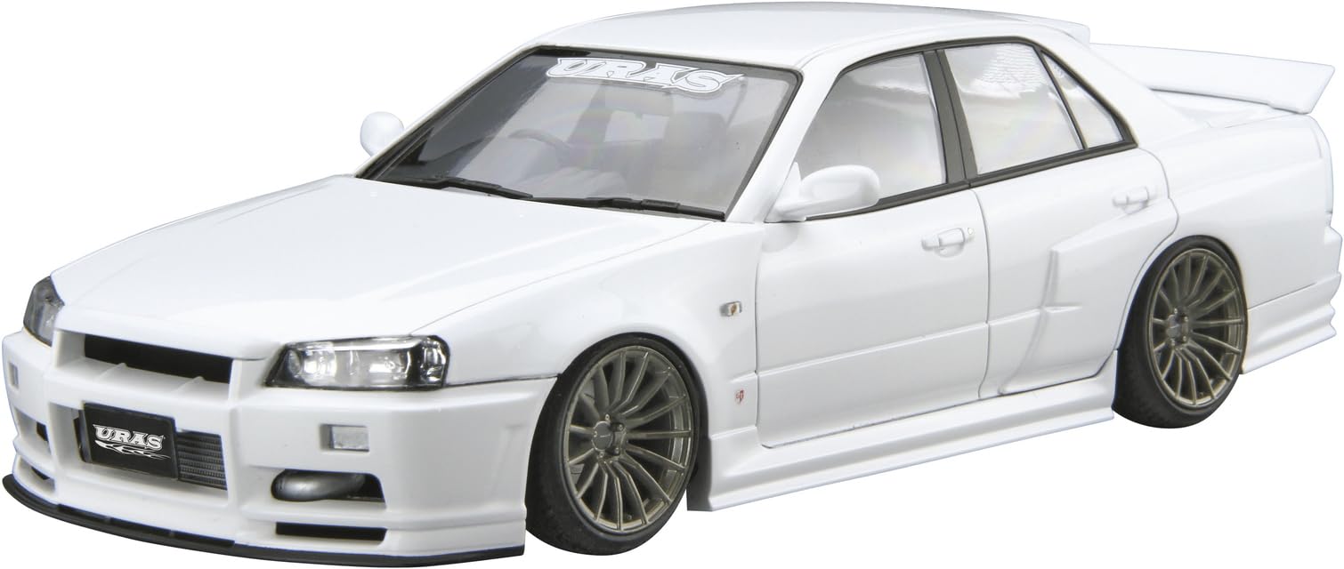 AOSHIMA Тюнингованная автомобильная серия Nissan URAS ER34 Skyline 2001 Пластиковая модель 1/24 № 04 TYPE-R
AOSHIMA Тюнингованная автомобильная серия Nissan URAS ER34 Skyline 2001 Пластиковая модель 1/24 № 04 TYPE-R