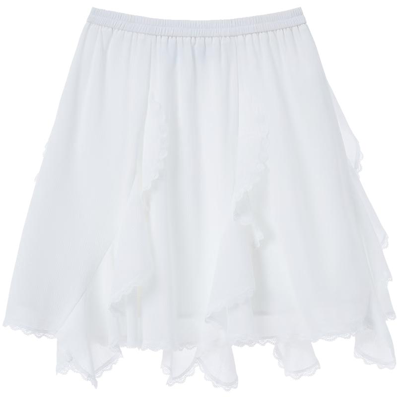 betu Women s Lace Trim High-Waist Skirt S
betu Women s Lace Trim High-Waist Skirt S