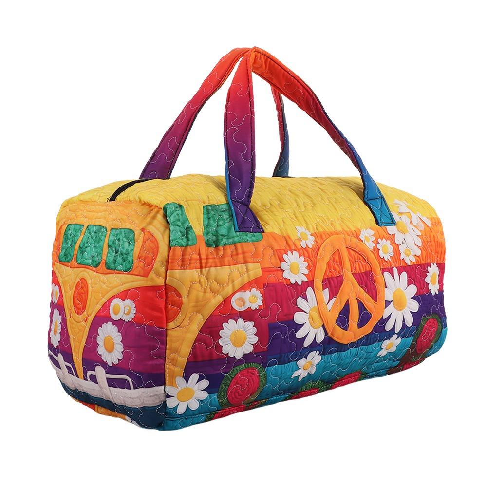 Adjustable Strap Quilted Duffle Bag 3D Quilting Craft Tote Bags Travel Duffel Bag Large Capacity Sports Gym Bag Outdoor Camping
Adjustable Strap Quilted Duffle Bag 3D Quilting Craft Tote Bags Travel Duffel Bag Large Capacity Sports Gym Bag Outdoor Camping