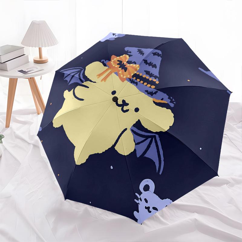 1pc Halloween Ghost Automatic Opening/Closing Umbrella with Bat Wings, Portable Three-Fold Design, 8-Bone Iron Frame Outdoor Umbrella, Festival Gift f
1pc Halloween Ghost Automatic Opening/Closing Umbrella with Bat Wings, Portable Three-Fold Design, 8-Bone Iron Frame Outdoor Umbrella, Festival Gift f