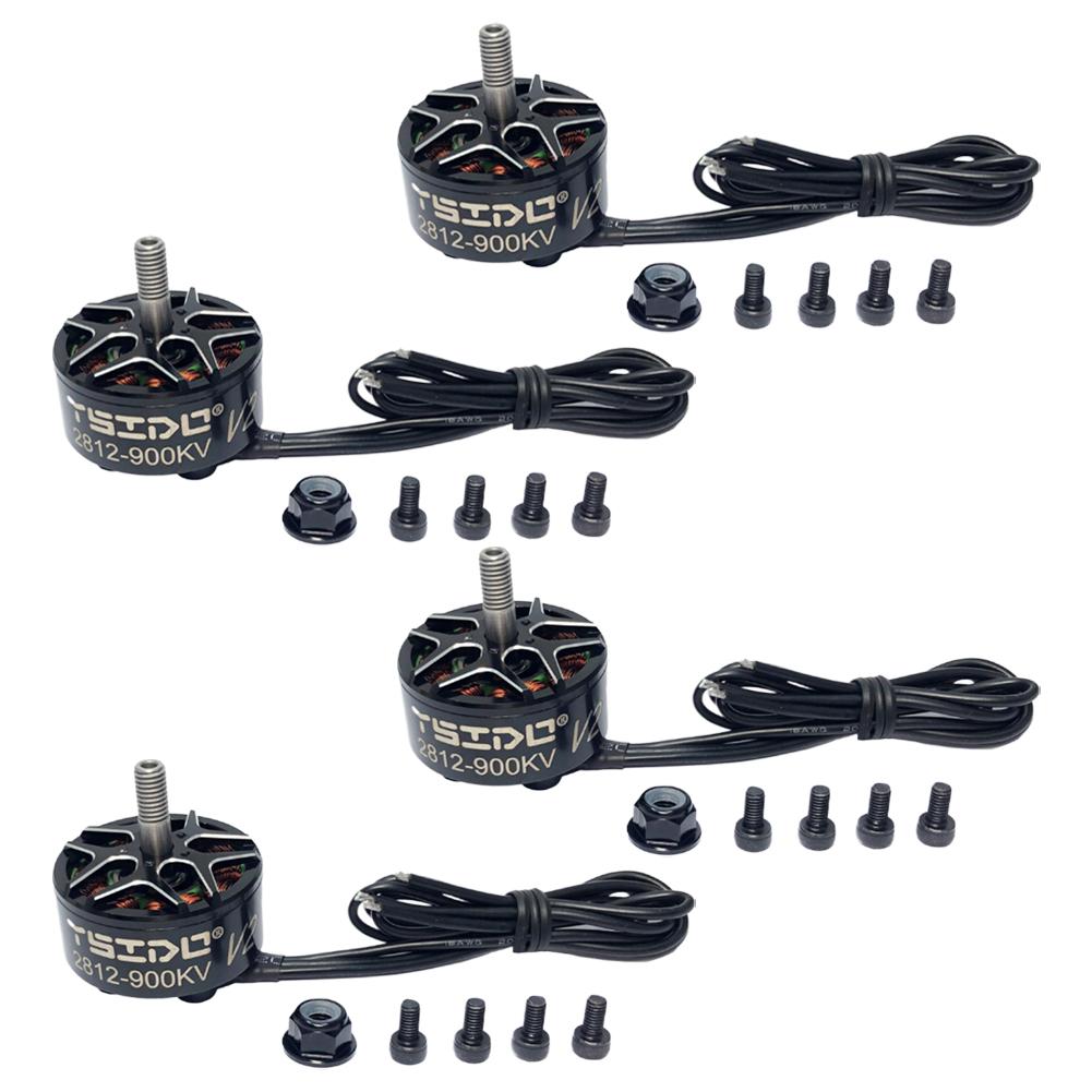 4 шт. 2812 V2 900KV/1115KV FPV Motor Racing Edition FPV Racing Drone Brushless Motor 2S-6S Fit for RC Multirotor Airplane 7-9 in 7-9 дюймів 1115KV
4 шт. 2812 V2 900KV/1115KV FPV Motor Racing Edition FPV Racing Drone Brushless Motor 2S-6S Fit for RC Multirotor Airplane 7-9 in 7-9 дюймів 1115KV