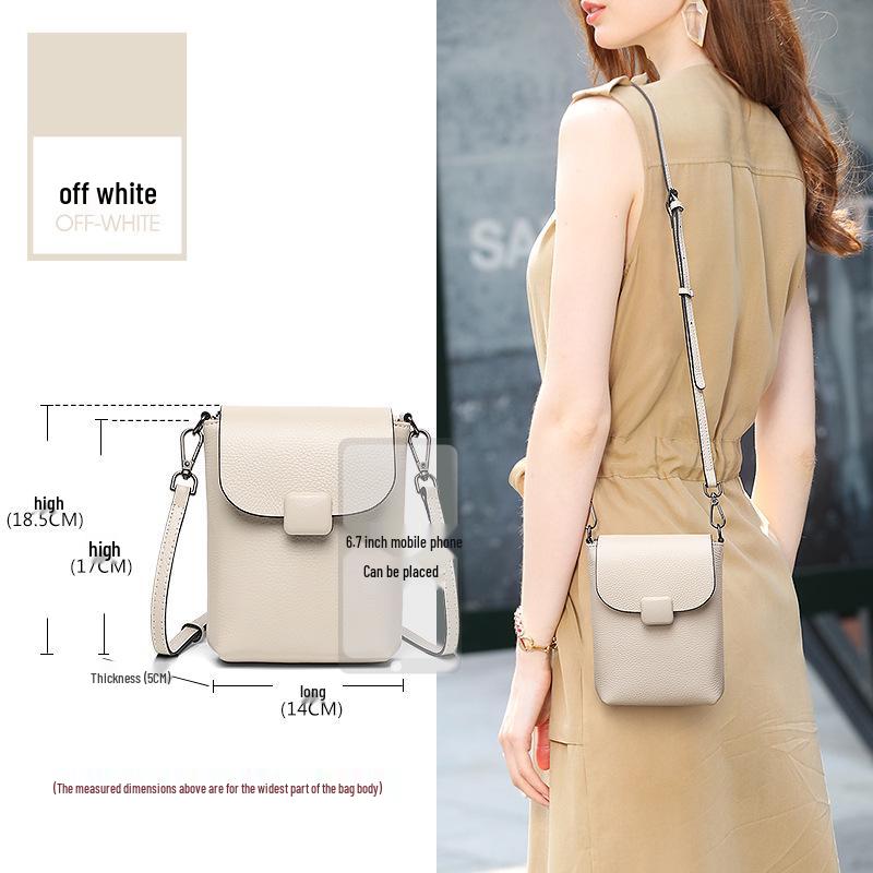 Mini Genuine Leather Anti-Theft Crossbody Phone Bag for Women, 2026 - Soft Cowhide, Versatile, Single Shoulder Bag.
Mini Genuine Leather Anti-Theft Crossbody Phone Bag for Women, 2026 - Soft Cowhide, Versatile, Single Shoulder Bag.