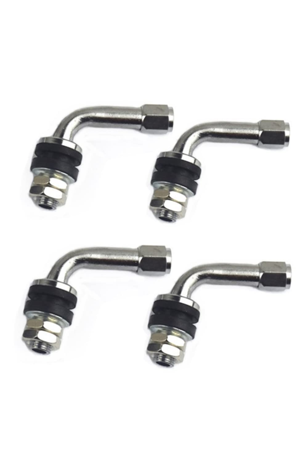 YFFSFDC Valve Stem Tire Valve 90 Degree 4pcs Set Durable Car Motorcycle Tire Valve Stem Wheel Valve Stem Automobile Wheel Tire Valve Adapter Tool
YFFSFDC Valve Stem Tire Valve 90 Degree 4pcs Set Durable Car Motorcycle Tire Valve Stem Wheel Valve Stem Automobile Wheel Tire Valve Adapter Tool