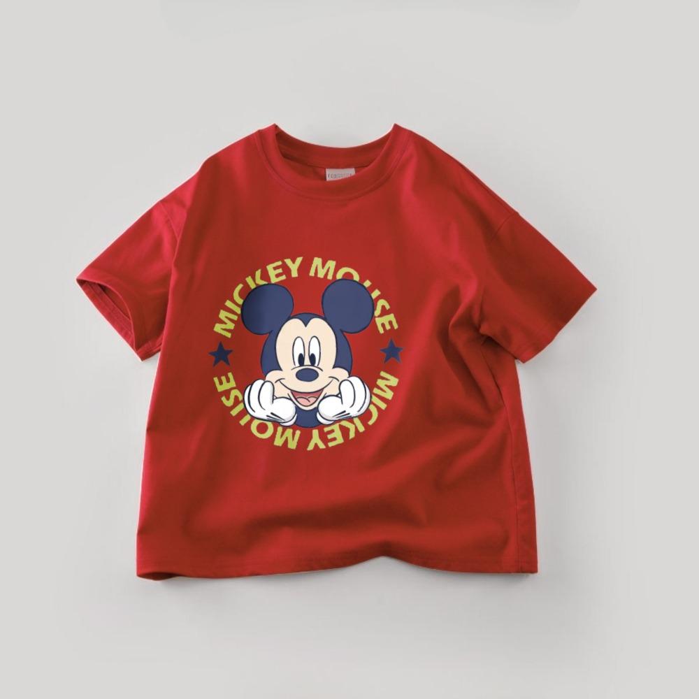 Solid Color Mickey Children T-shirt Summer Clothing Cartoon Casual Tees Crewneck Short Sleeved Tops Kids Tees 110
Solid Color Mickey Children T-shirt Summer Clothing Cartoon Casual Tees Crewneck Short Sleeved Tops Kids Tees 110
