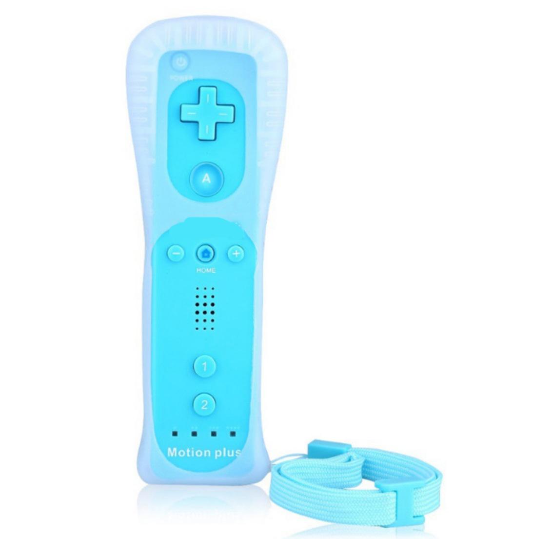 Бездротовий Bluetooth пульт дистанційного керування для геймпада Wii з силіконовим чохлом, датчик руху blue #1
Бездротовий Bluetooth пульт дистанційного керування для геймпада Wii з силіконовим чохлом, датчик руху blue #1