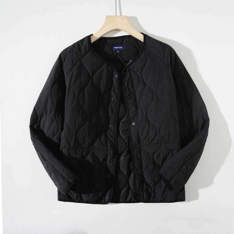 Trendy Retro Collarless Cotton-Padded Jacket with Gourd Quilting XL
Trendy Retro Collarless Cotton-Padded Jacket with Gourd Quilting XL
