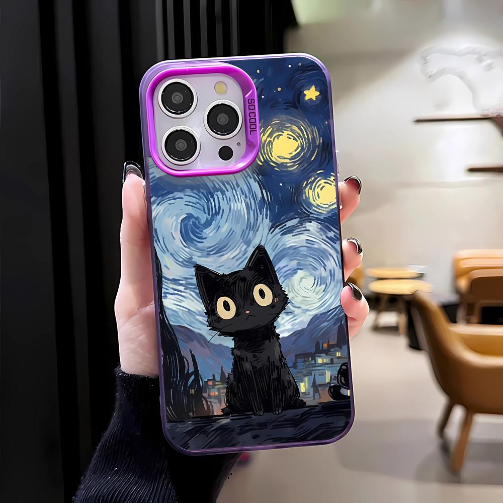 Black Big Eye Cat Phone Case For iPhone 17 Air 16 e 15 14 13 12 11 Pro Max Plus Mini SE Cute Animal Collection Cover iPhone 15 Plus
Black Big Eye Cat Phone Case For iPhone 17 Air 16 e 15 14 13 12 11 Pro Max Plus Mini SE Cute Animal Collection Cover iPhone 15 Plus