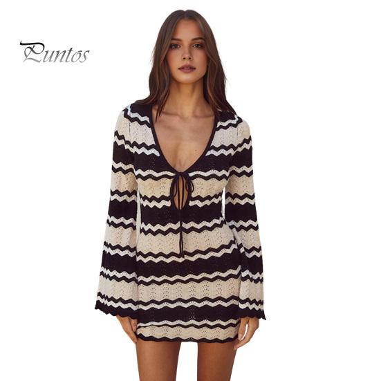 Женский купальник, накидка, полосатый, вязаный крючком, сетчатый, пляжное платье, V-образный вырез, завязка спереди, длинный рукав, летний купальный костюм для пляжного отдыха S черный белый
Женский купальник, накидка, полосатый, вязаный крючком, сетчатый, пляжное платье, V-образный вырез, завязка спереди, длинный рукав, летний купальный костюм для пляжного отдыха S черный белый