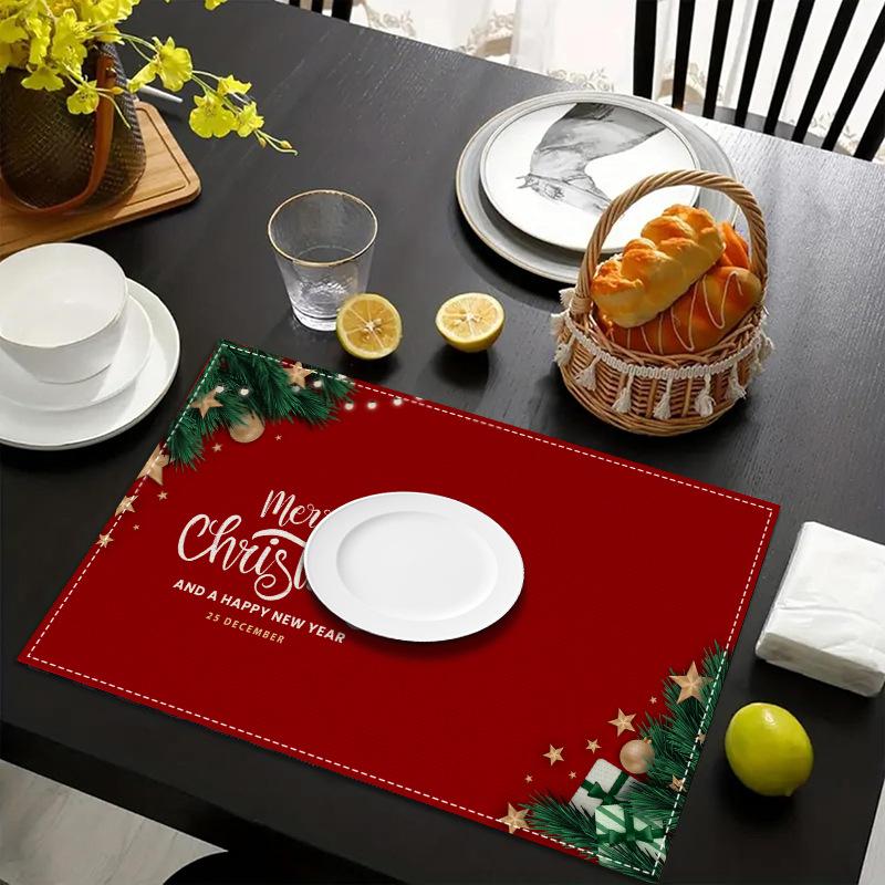 1PCS Square Linen Placemat Anti-slip Insulation Pads Heatresistant Dinner Mat Plate Pad for The Table Christmas Bless Decoration
1PCS Square Linen Placemat Anti-slip Insulation Pads Heatresistant Dinner Mat Plate Pad for The Table Christmas Bless Decoration