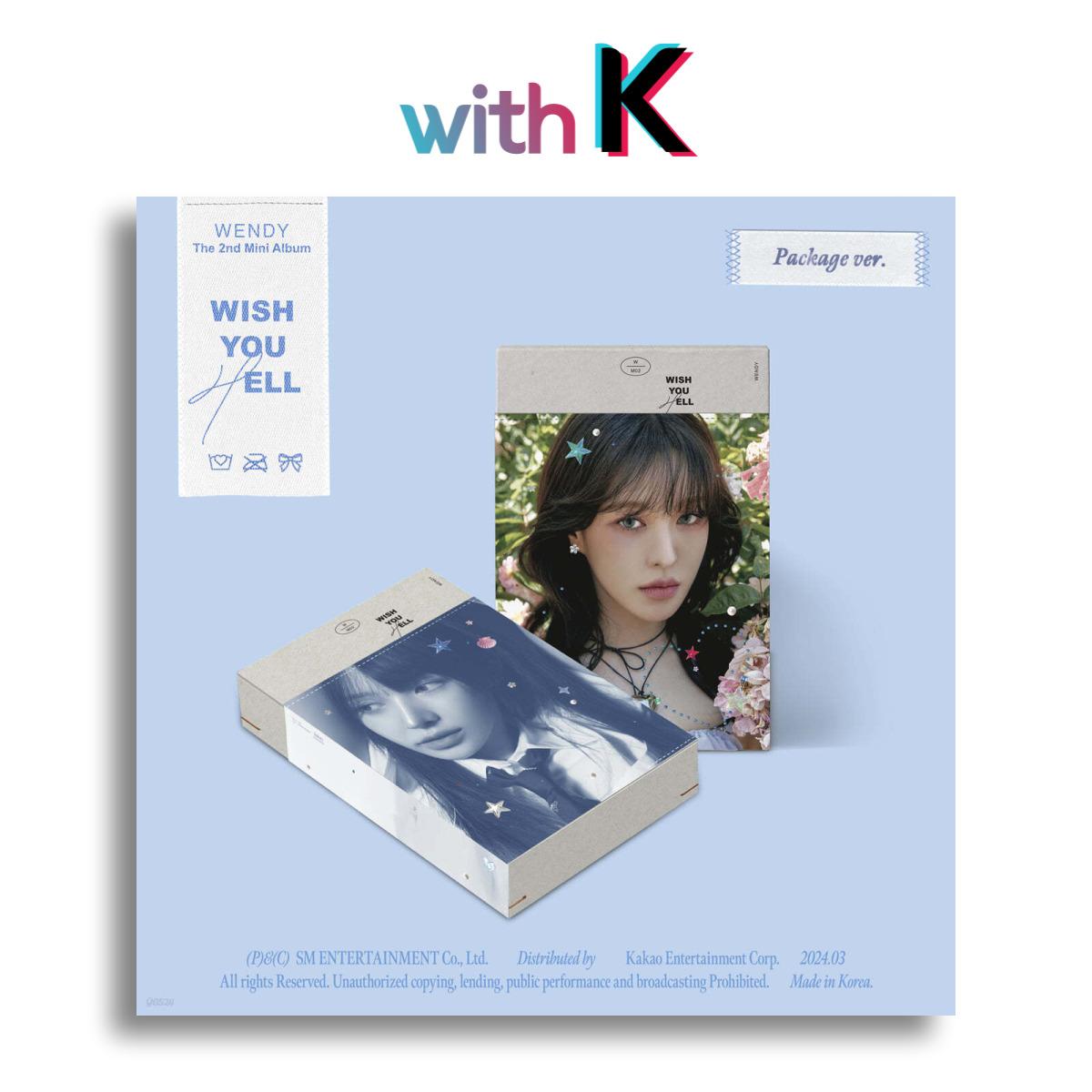 ВЕНДІ (Червоний оксамит) - Wish You Hell / 2-й міні-альбом (Версія пакета) Package ver.
ВЕНДІ (Червоний оксамит) - Wish You Hell / 2-й міні-альбом (Версія пакета) Package ver.