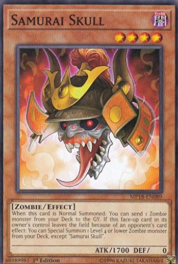Fallen Samurai Skull, версия 1-го издания 2018 Yu-Gi-Oh! MP18-EN089 (Английский Нормальный) МЕГА-банки
Fallen Samurai Skull, версия 1-го издания 2018 Yu-Gi-Oh! MP18-EN089 (Английский Нормальный) МЕГА-банки