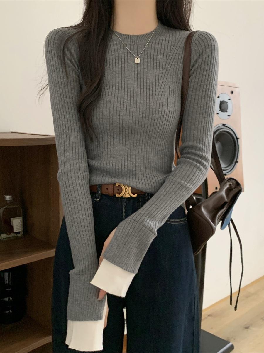 Премиальный свитер крупной вязки с рукавами-колокольчиками, женский осенне-зимний новый приталенный свитер в рубчик, базовый топ с открытыми плечами L серый
Премиальный свитер крупной вязки с рукавами-колокольчиками, женский осенне-зимний новый приталенный свитер в рубчик, базовый топ с открытыми плечами L серый