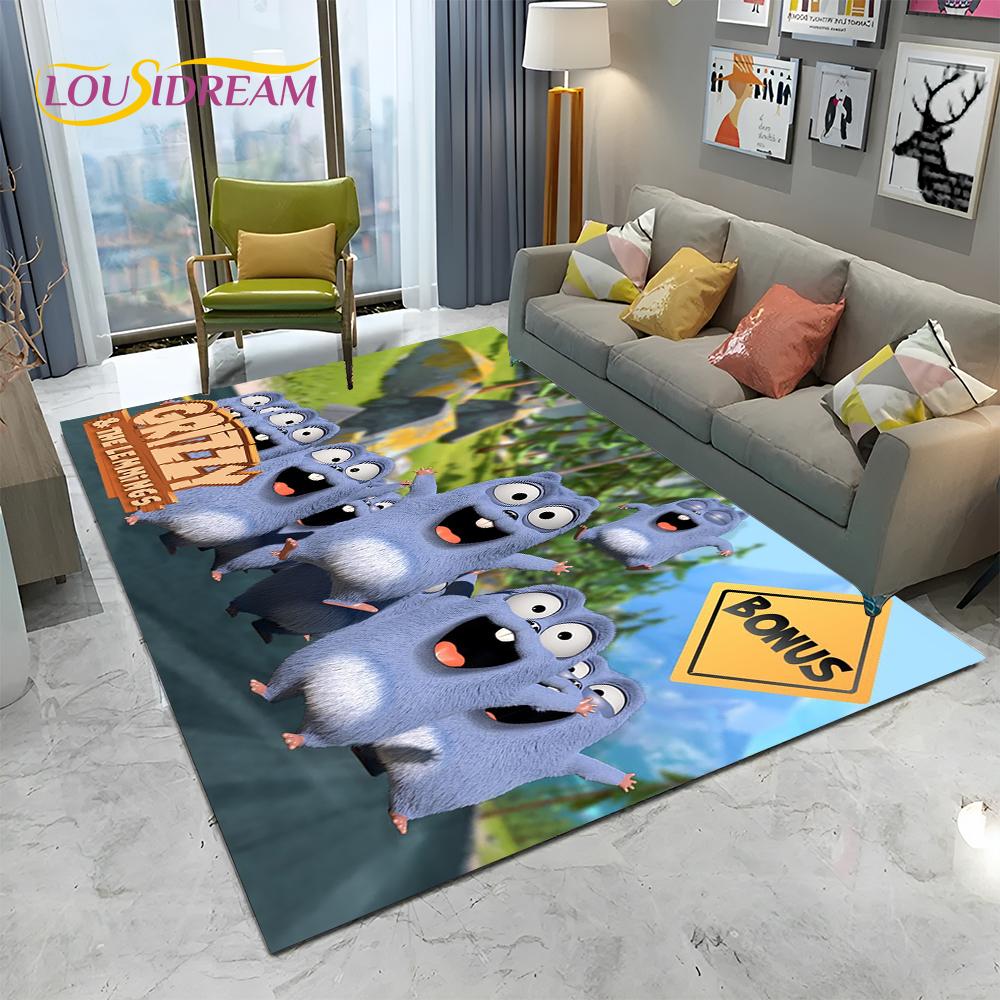 3D Cartoon Grizzy and The Lemmings Carpet Rug for Home Living Room Bedroom Sofa Doormat Decor,kids Area Rug Non-slip Floor Mat 60x90cm
3D Cartoon Grizzy and The Lemmings Carpet Rug for Home Living Room Bedroom Sofa Doormat Decor,kids Area Rug Non-slip Floor Mat 60x90cm