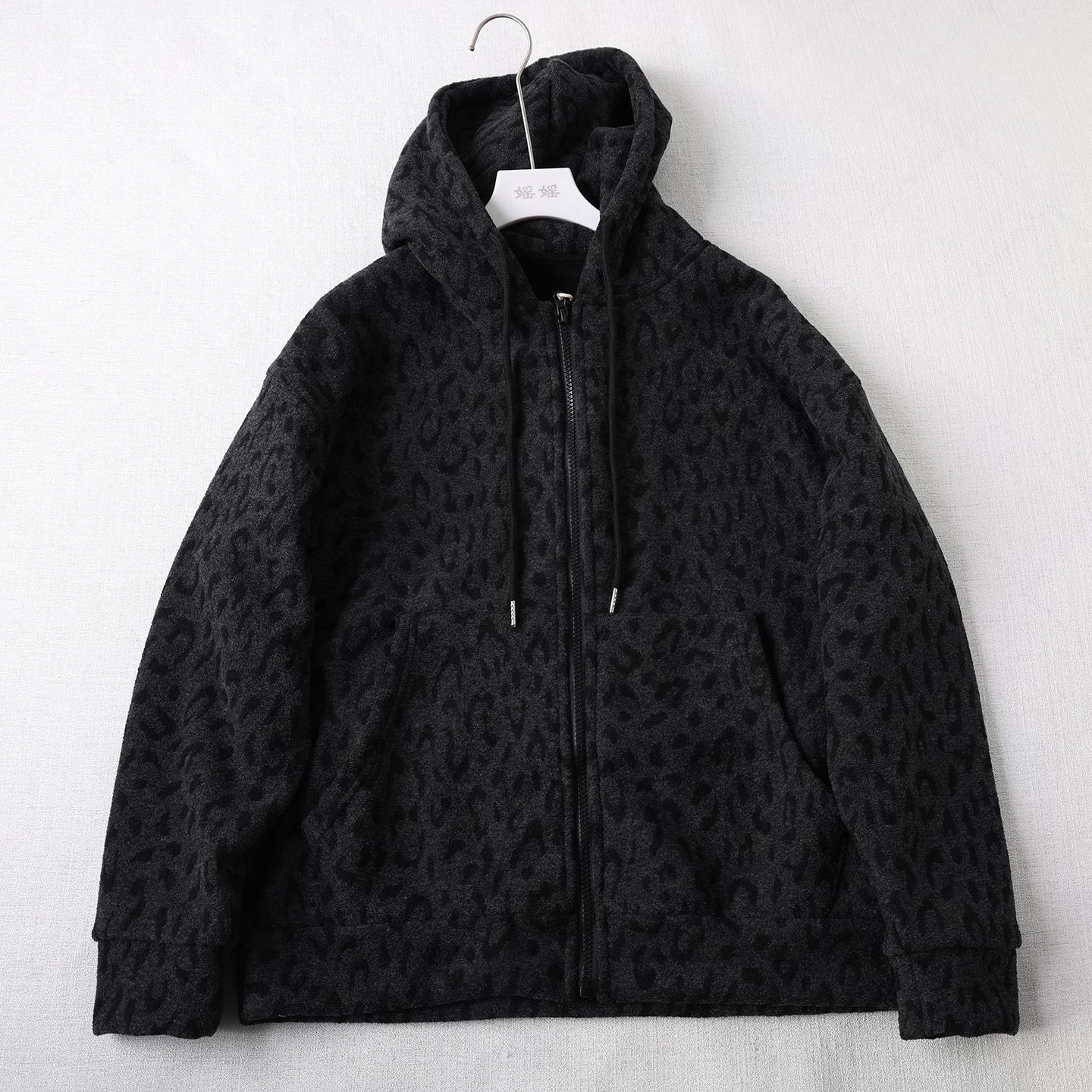 Women s Retro Dark Grey Leopard Print Fleece-Lined Hoodie Jacket Large серый
Women s Retro Dark Grey Leopard Print Fleece-Lined Hoodie Jacket Large серый