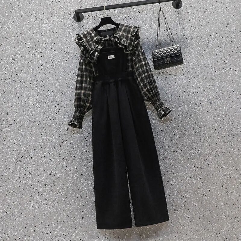 Women s Clothing Suit Spring/Autumn Retro Cardigan Top Fashion Backband Pants Two Piece Set M
Women s Clothing Suit Spring/Autumn Retro Cardigan Top Fashion Backband Pants Two Piece Set M