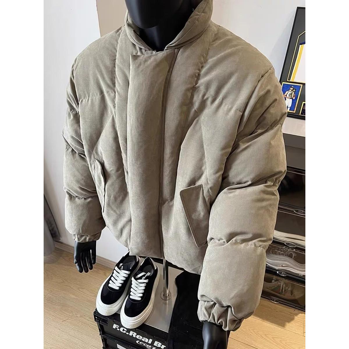 Men s Korean Style Thickened Warm Cotton Jacket for Autumn and Winter - Trendy, Loose Fit, Cool Design 2X Large
Men s Korean Style Thickened Warm Cotton Jacket for Autumn and Winter - Trendy, Loose Fit, Cool Design 2X Large