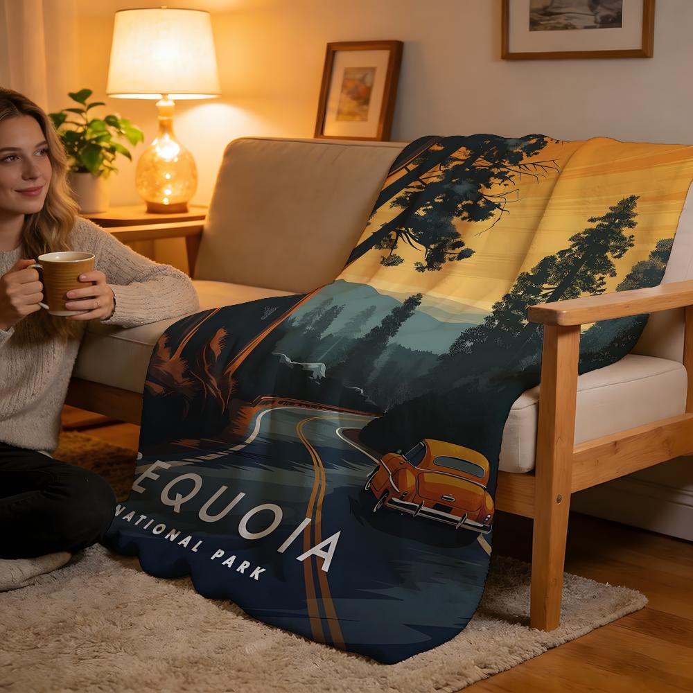 Sequoia National Park Throw High-Density Short Plush Blanket Soft For Sofa Air-Con Room. 75cmx90cm
Sequoia National Park Throw High-Density Short Plush Blanket Soft For Sofa Air-Con Room. 75cmx90cm
