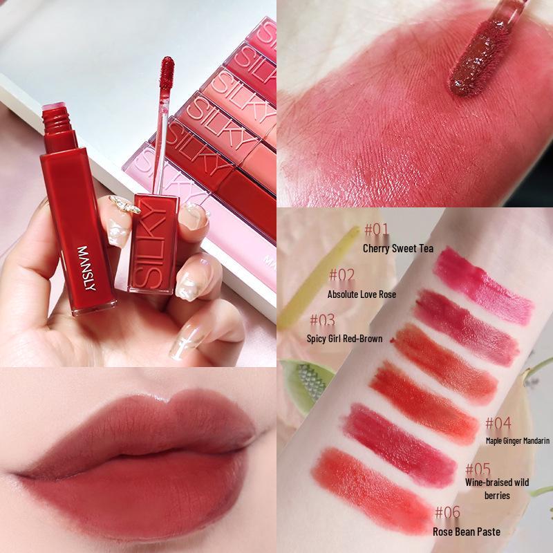 MANSLY Velvet Matte Lip Gloss - Long-lasting, Non-fading, Student-Friendly Lipstick 2.2g
MANSLY Velvet Matte Lip Gloss - Long-lasting, Non-fading, Student-Friendly Lipstick 2.2g