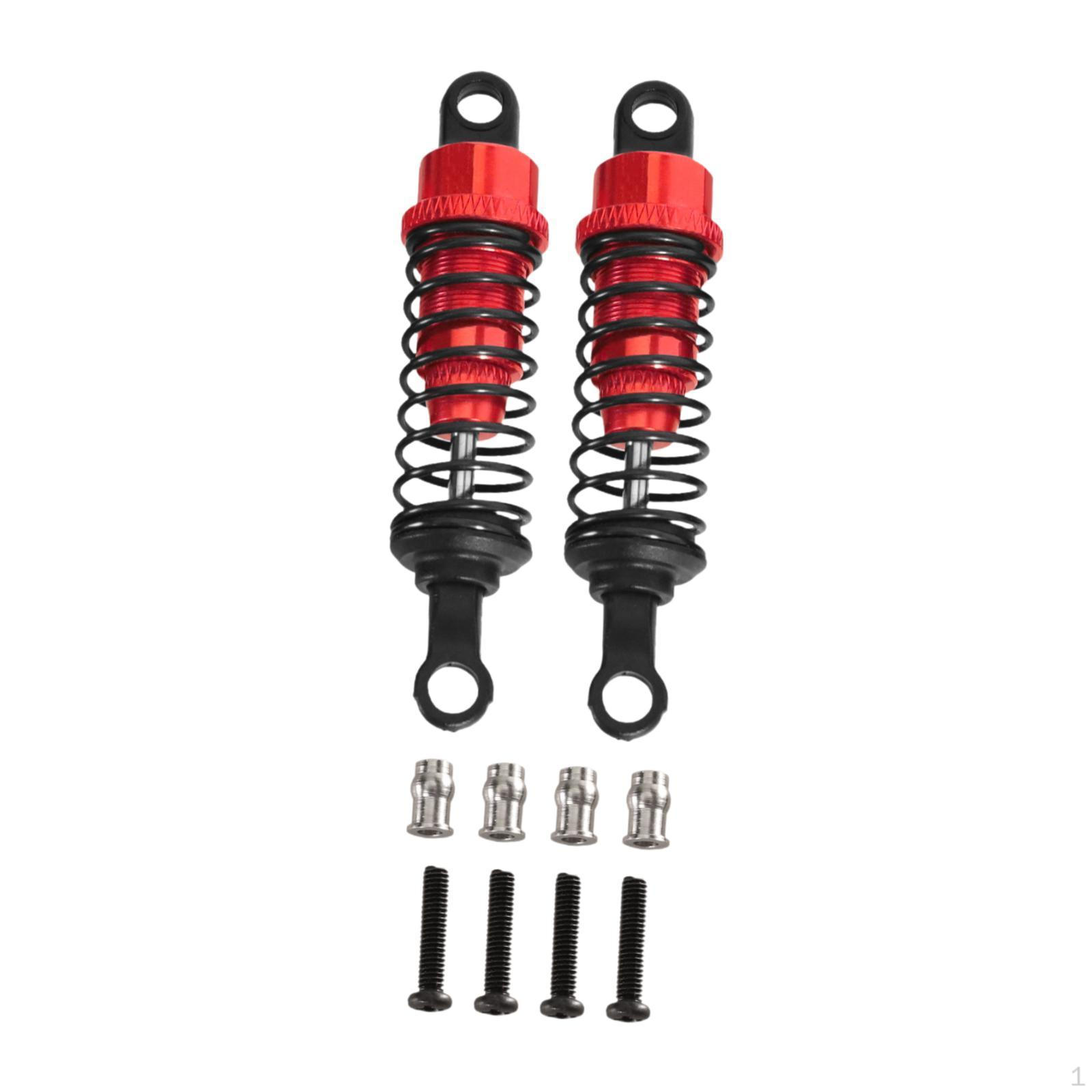 4 Pieces Hydraulic Shock Absorbers for RC Car Dampers Replace Parts Metal 55mm 1/12 1/16 Shocks Blue
4 Pieces Hydraulic Shock Absorbers for RC Car Dampers Replace Parts Metal 55mm 1/12 1/16 Shocks Blue